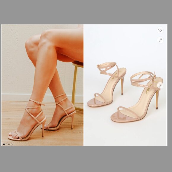 Lulu's Strappy Heels - Picture 6 of 6